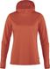 Женская кофта худи с капюшоном Fjallraven Abisko Sun-hoodie W, Rowan Red, M (7323450696931)