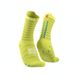 Носки Compressport Pro Racing Socks V4.0 Ultralight Run High, Primerose/Fjord Blue, T1 (XU00050B 707 0T1)