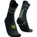 Носки Compressport Pro Racing Socks V4.0 Run High Flash, Black/Fluo Yellow, T1 (7630102555400)