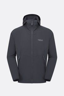Чоловіча куртка Soft Shell Rab Borealis Hoody, Beluga, M (QWS-76-BEL-MED)