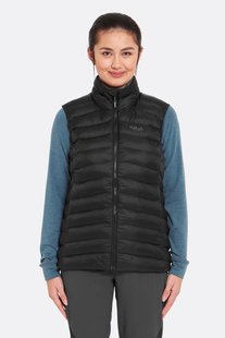 Жилет жіночий Rab Cirrus Vest Wmns, Black, 10 (QIP-30-BLK-10)