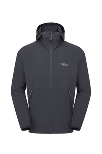 Чоловіча куртка Soft Shell Rab Borealis Hoody, Beluga, M (RB QWS-76-BEL-MED)