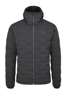 Чоловічий зимовий пуховик Rab Cubit Stretch Down Hoody Ebony, M (RB QDB-30-M)