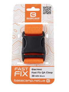 Фастекс Base Camp Fast Fix Clasp 38 мм, Black (BCP 110403)
