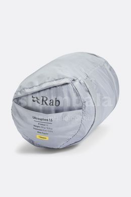 Килимок надувний Rab Ultrasphere 1.5, Long Wide, 196x64x8см, Dark Pewter (RB QMA-12-DPW-LNG-WDE)