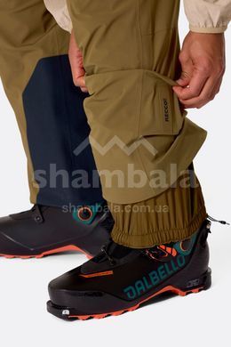 Штаны мужские Rab Kinetic Alpine Stretch Bib, Oak, L Regular (RB QWI-77-OAK-LRG-RG)