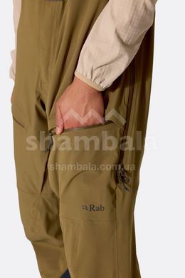 Штаны мужские Rab Kinetic Alpine Stretch Bib, Oak, L Regular (RB QWI-77-OAK-LRG-RG)