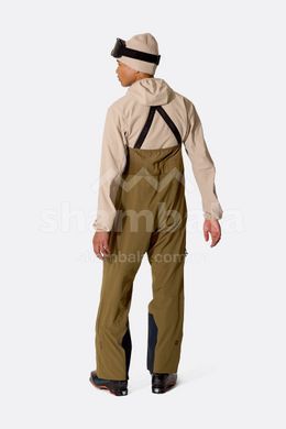 Штаны мужские Rab Kinetic Alpine Stretch Bib, Oak, L Regular (RB QWI-77-OAK-LRG-RG)