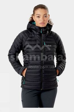 Жіночий легкий пуховик Rab Microlight Alpine Jacket Wmns, Black, 8 (RB QDB-13-BL-08)