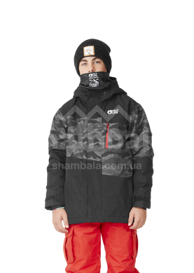 Гірськолижна дитяча тепла мембранна куртка Picture Organic Milo, L - Black (KVT059C-8) 2021