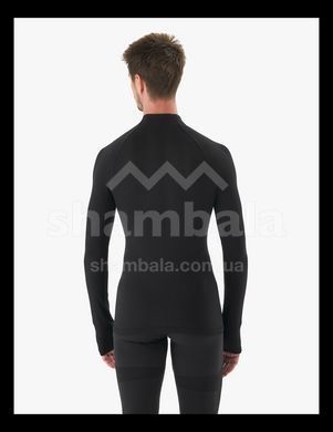 Кофта з рукавом реглан Compressport 3D Thermo 110g LS Top, Black, XS/S (7630102585865)