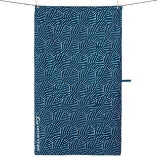 Полотенце из микрофибры Lifeventure Soft Fibre Printed, Giant - 150x90см, Navy (63600-Giant)