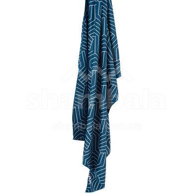 Рушник із микрофібри Lifeventure Soft Fibre Printed, Giant - 150x90см, Navy (63600-Giant)