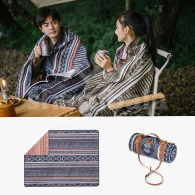 Одеяло с застежкой Naturehike NH21PS006, 150x200 см, Blue (6927595706930)
