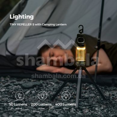 Фумігатор-ліхтар кемпінговий Flextail Tiny Repel S, beige (6975755960302)