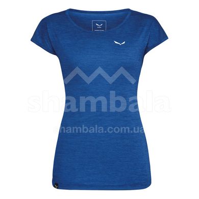 Женская футболка Salewa Puez Melange Dry W S/S Tee, blue electric Melange, 40/34 (265388625)