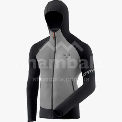 Чоловіча флісова кофта з рукавом реглан Dynafit Transalper Light PTC M Hoody, black, 46/S (711760912)