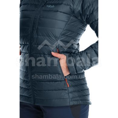 Жіночий легкий пуховик Rab Microlight Alpine Jacket Wmns, Black, 8 (RB QDB-13-BL-08)