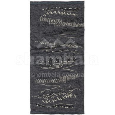 Шарф-труба Buff Merino Lightweight Prints, Eirik Grey (BU 136629.937.10.00)