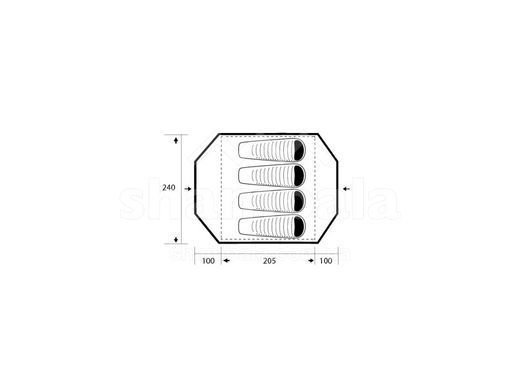 Палатка четырехместная Trimm Tornado, Sand (8595225509343)