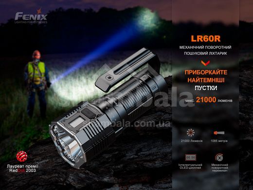 Ліхтар ручний Fenix LR60R (LR60R)