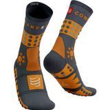 Носки Compressport Trekking Socks, Magnet/Autumn Glory, T2 (7630102554250)