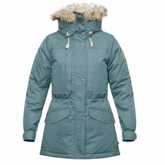 Мембранная женская теплая парка Fjallraven Singi Down Jacket, XL - Frost Green (89647.664.XL) 2021