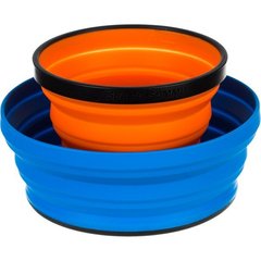 Набор складной посуды X-Set 2 Mix color от Sea to Summit (STS AXSET2)