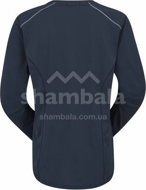 Футболка з довгим рукавом жіноча Rab Force LS Tee Wmns, Tempest Blue, M (RB QBL-08-TMB-12)