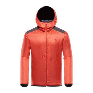 Треккинговая мужская демисезонная куртка Black Yak Bargur LT Jacket, M - Fiery Red (BLKY 2000603.I8-M)