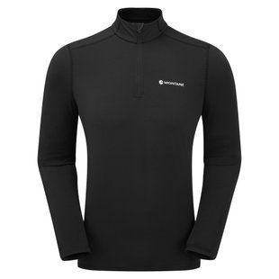 Термофутболка чоловіча Montane Dart XT Zip Neck, Black, S (5056601020904)