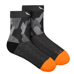 Шкарпетки чоловічі Salewa Pedroc Camo AM M QRT Sock, black, 39-41 (69041/0911 39-41)