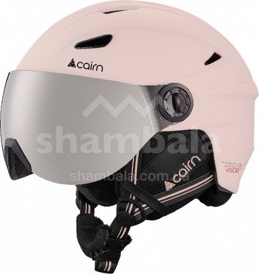 Шлем горнолыжный Cairn Impulse Visor, powder pink, 55-56 (0606551-62-55-56)