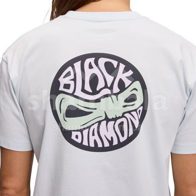 Футболка жіноча Black Diamond W Rope Badge SS Tee, Belay Blue, L (BD 7525074062LRG1)
