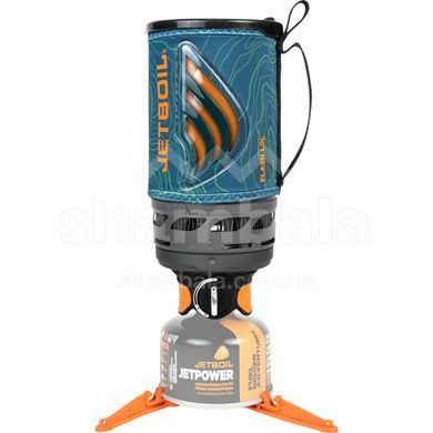 Система приготовления пищи JetBoil Flash 2025, Ocean Topo, 1 л (JBL FLOT3-EU)