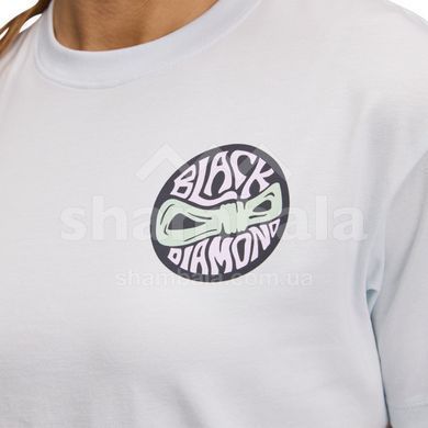 Футболка жіноча Black Diamond W Rope Badge SS Tee, Belay Blue, L (BD 7525074062LRG1)
