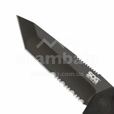 Нож складной SOG SOG -TAC Automatic , Black TiNi/Partically Serrated ( SOG ST-04)