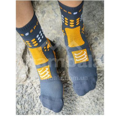 Шкарпетки Compressport Trekking Socks, Magnet/Autumn Glory, T2 (7630102554250)