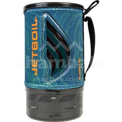 Система приготовления пищи JetBoil Flash 2025, Ocean Topo, 1 л (JBL FLOT3-EU)