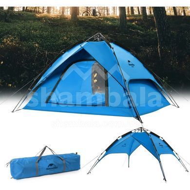 Намет чотиримісний автоматичний Naturehike NH21ZP008, Blue (6927595777558)