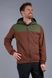 Треккинговая мужская куртка Soft Shell Tatonka Lajus M's Hooded Jacket, Bark Green/Aubergine Red, XXL (TAT 8431.236-XXL)