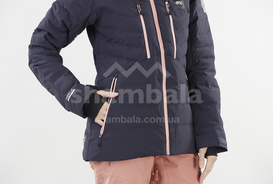 Гірськолижна жіноча тепла мембранна куртка Picture Organic Pluma, M - Dark Blue (WVT188B-M) 2021