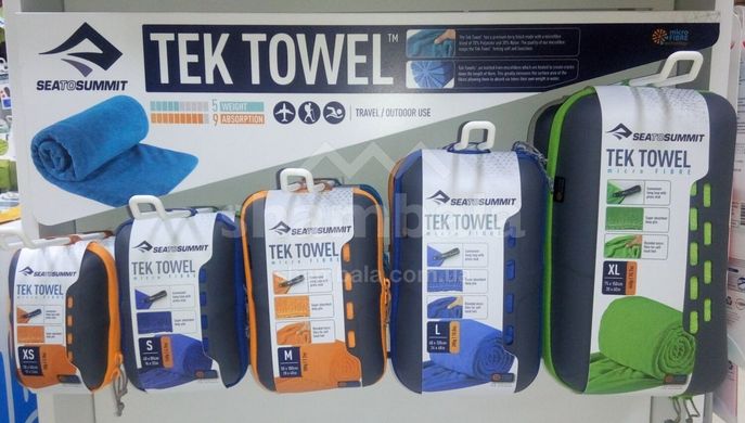 Полотенце из микрофибры Tek Towel, XL - 75х150см, Orange от Sea to Summit (STS ATTTEKXLOR)