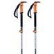 Лыжные палки BCA Scepter 4S, 130 см, Black/Orange (23E0202.1.1.1SIZ)