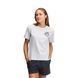Футболка жіноча Black Diamond W Rope Badge SS Tee, Belay Blue, L (BD 7525074062LRG1)