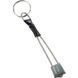 Брелок Munkees Stopper Keyring, Grey (6932057836155)