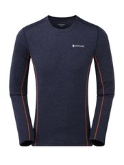 Футболка чоловіча Montane Dart Long Sleeve T-Shirt, Antarctic Blue, M (5056237062699)