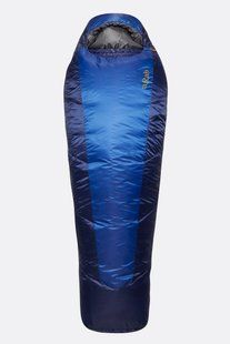 Спальний мішок Rab Solar Eco 2 Regular, (-2&deg;C), 185 см - Left Zip, Ascent Blue (QSS-10-ASB-REG-LZ)