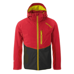 Гірськолижна дитяча тепла мембранна куртка Fischer Eisjoch Jr, 140, Black/Red (G78020)