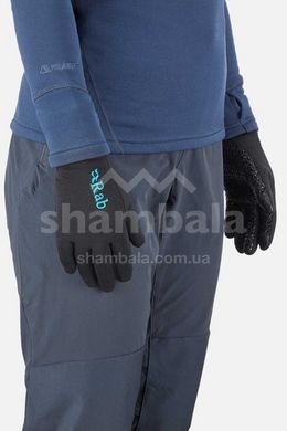 Перчатки Rab Power Stretch Contact Grip Gloves Wmns, Deep Ink, L (RB QAH-54-L)